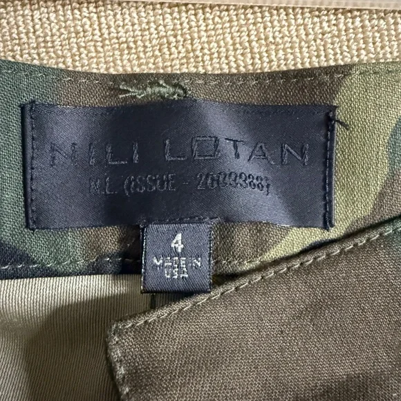 NILI LOTAN CAMOFLAUGE SHON PANT - SZ 4 - Picture 11 of 14